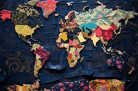 World Textile Art educational workshop in progress